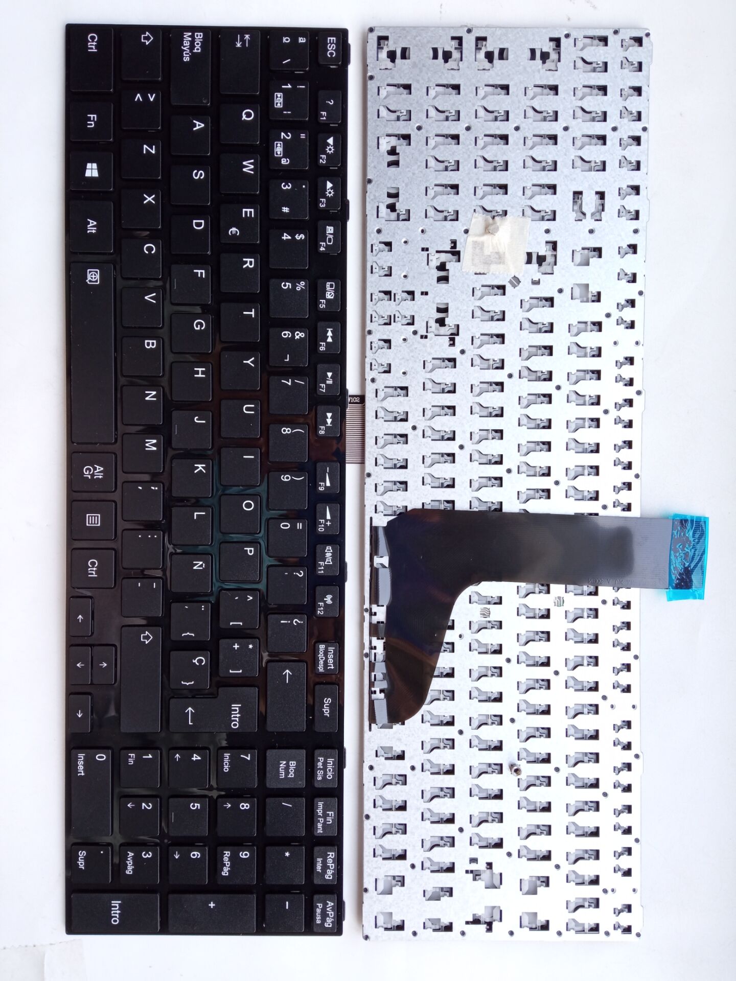 Picture of New Replacement Laptop Keyboard For TOSHIBA C50-A BLACK FRAME BLACK (OEM) SP Layout